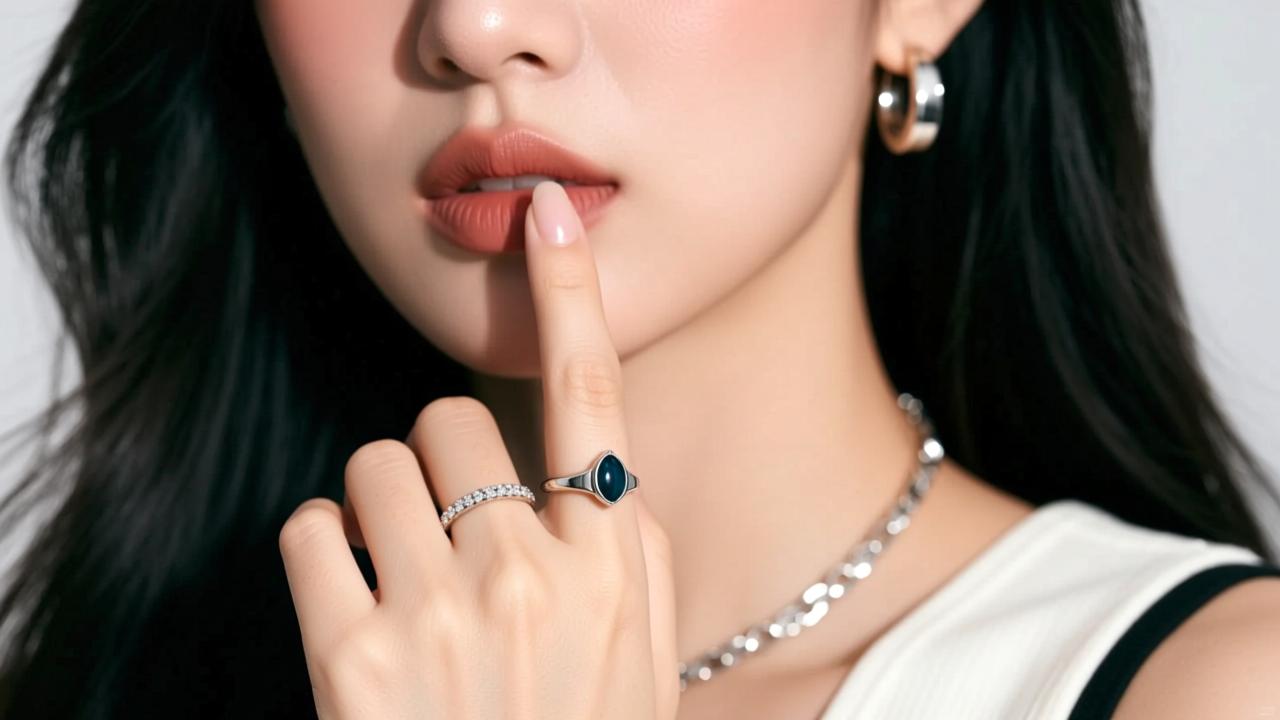 女生中指戴戒指的含义揭秘:从情感状态到时尚搭配全解析 第2张 女生中指戴戒指的含义揭秘:从情感状态到时尚搭配全解析 第2张