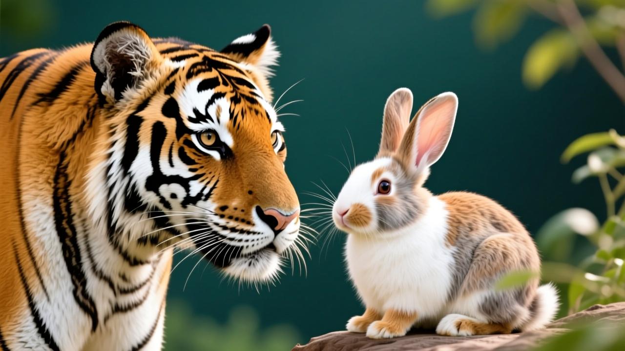 虎和兔合不合？揭秘生肖配对真相，性格互补才是长久之道  第3张