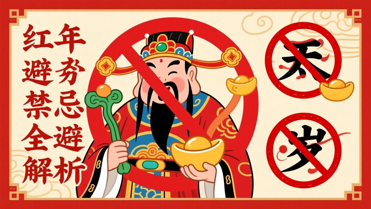 本命年禁忌全解析:穿红避灾、防犯太岁与化解方法一览 第3张 本命年禁忌全解析:穿红避灾、防犯太岁与化解方法一览 第3张