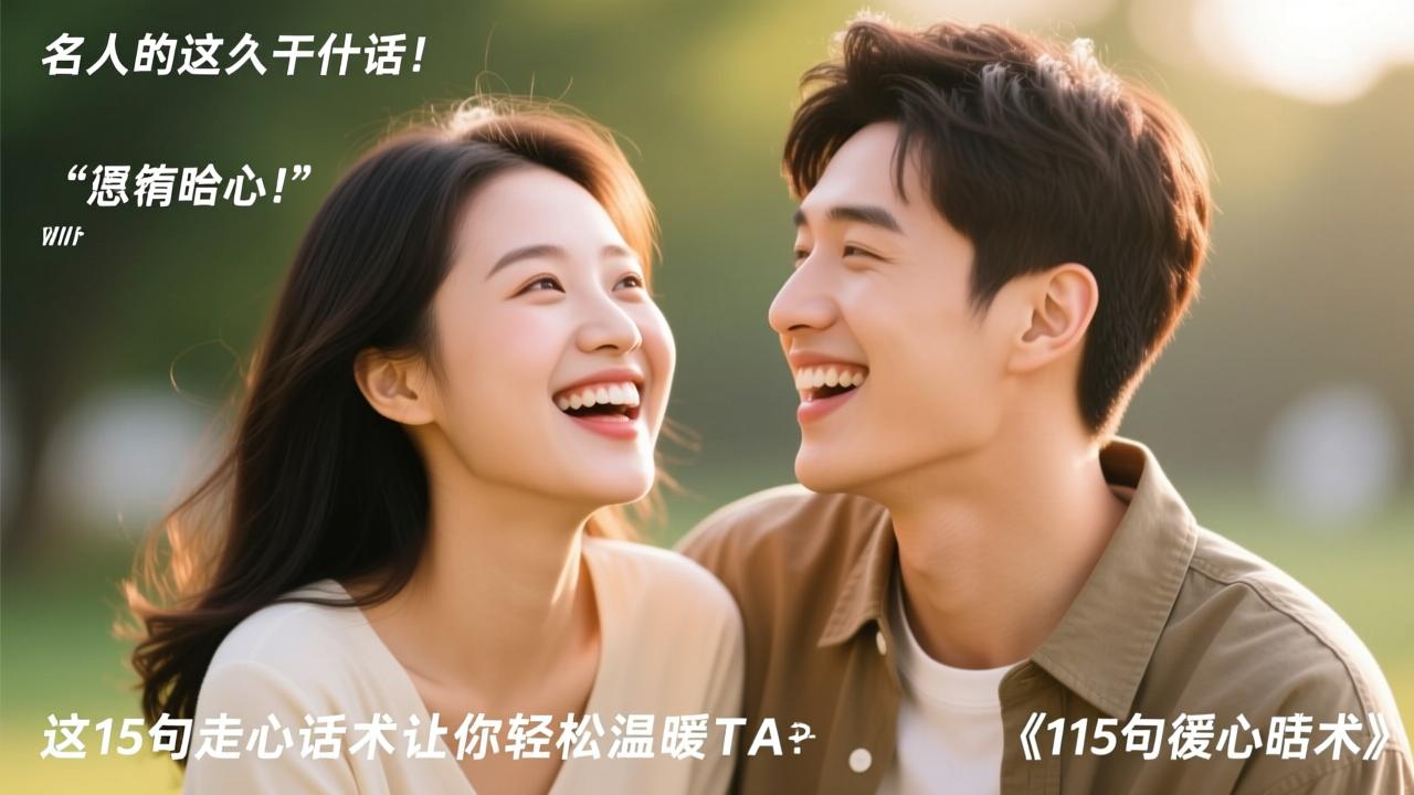 哄人开心的话怎么说才不敷衍?这15句走心话术让你轻松温暖TA的心 第3张 哄人开心的话怎么说才不敷衍?这15句走心话术让你轻松温暖TA的心 第3张