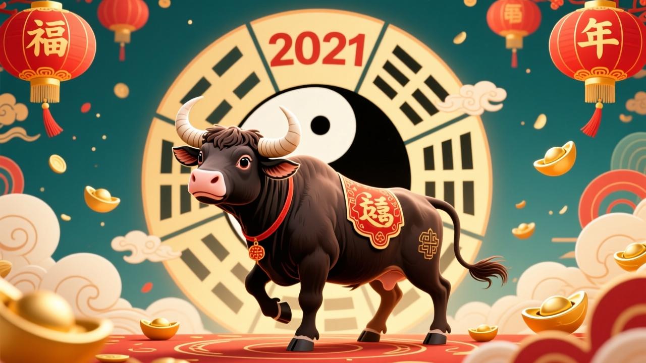 2021年属什么生肖?揭秘辛丑牛年出生人命运、五行属性与全年运势