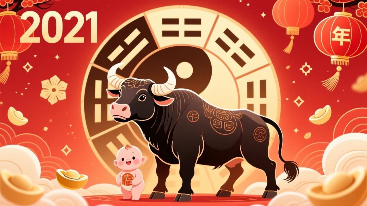 2021年属什么生肖?揭秘辛丑牛年出生人命运、五行属性与全年运势 第2张 2021年属什么生肖?揭秘辛丑牛年出生人命运、五行属性与全年运势 第2张