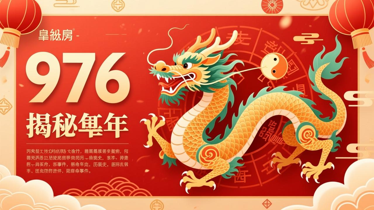 1976年是什么年?揭秘丙辰龙年的历史大事件与命理特征 第2张 1976年是什么年?揭秘丙辰龙年的历史大事件与命理特征 第2张