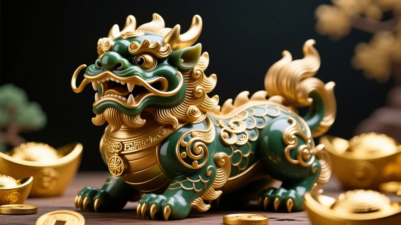 貔貅的样子长什么样？揭秘招财神兽的外形特征与风水寓意