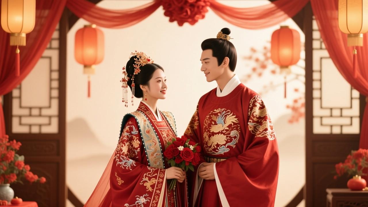 祝福结婚的诗句有哪些？这些古风婚庆诗词让婚礼更有仪式感