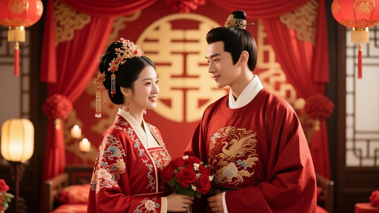 祝福结婚的诗句有哪些？这些古风婚庆诗词让婚礼更有仪式感  第2张