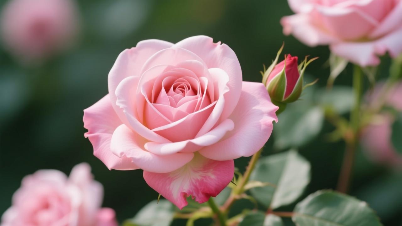 粉色玫瑰叫什么名字？揭秘常见品种与花语背后的温柔情感  第3张