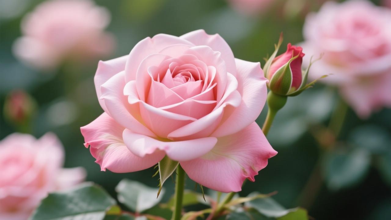 粉色玫瑰叫什么名字？揭秘常见品种与花语背后的温柔情感  第4张