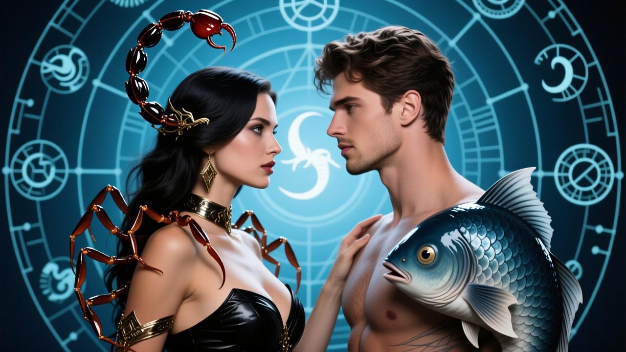 天蝎女和双鱼男配对全解析：深度灵魂共振背后的共生密码与七年蜕变模型
