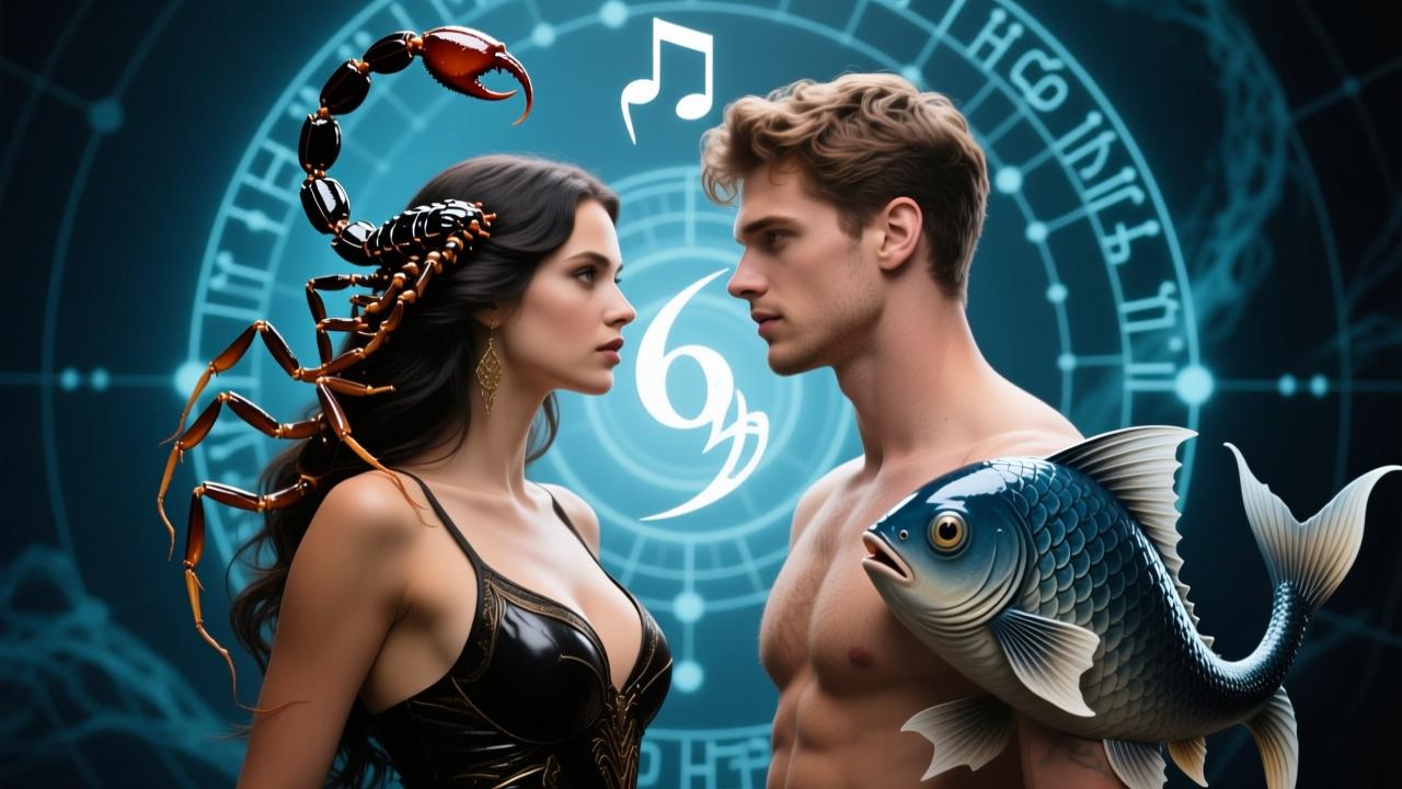 天蝎女和双鱼男配对全解析：深度灵魂共振背后的共生密码与七年蜕变模型  第3张