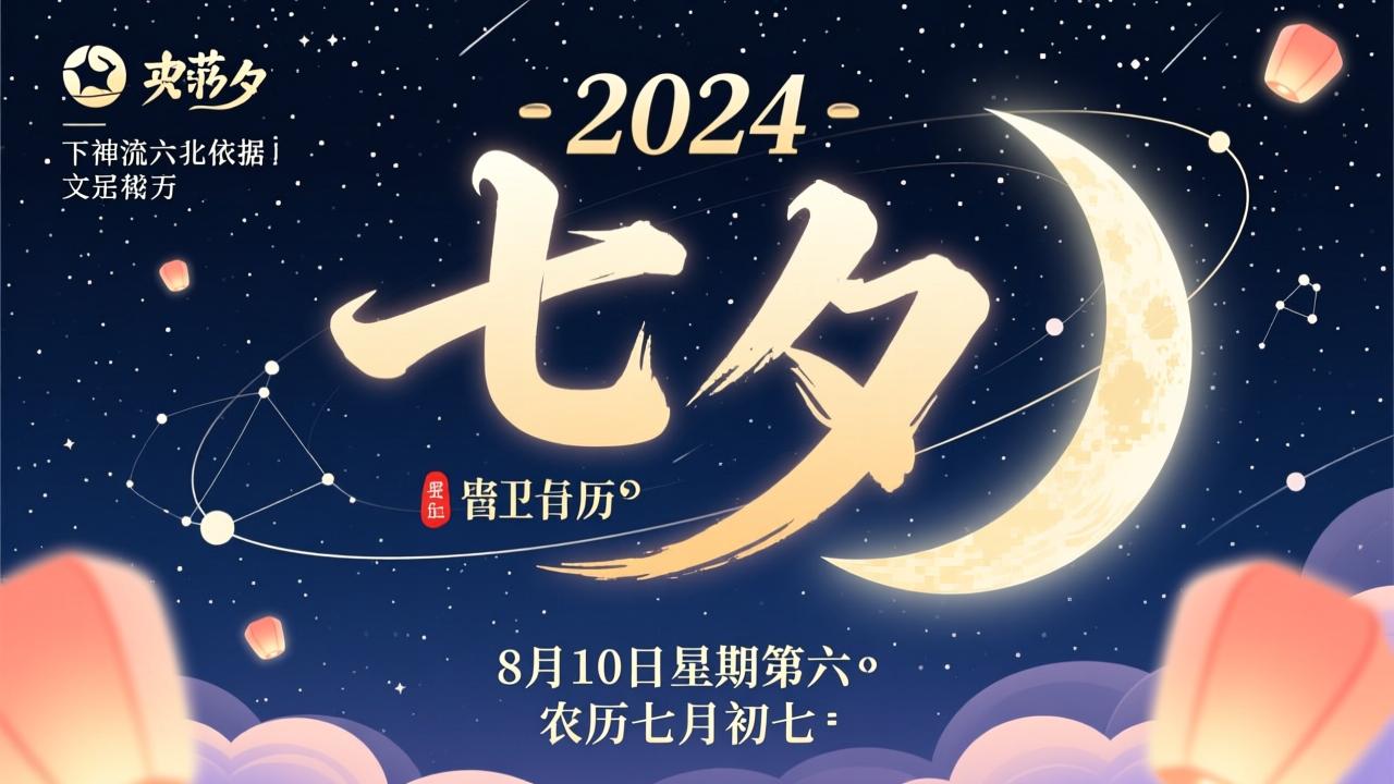 2024年七夕是哪天？8月10日星期六，农历七月初七的天文依据与文化深意  第2张