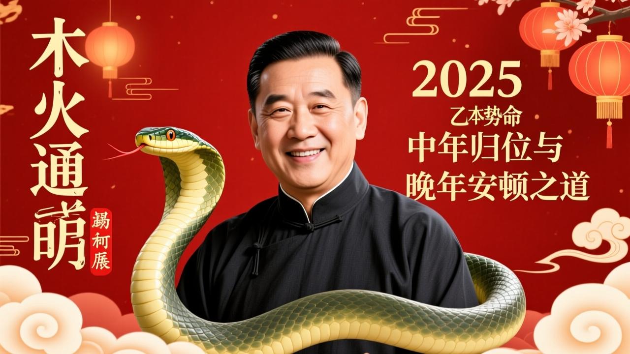 1965年属蛇人2025乙巳本命年运势指南:木火通明者的中年归位与晚年安顿之道 第2张 1965年属蛇人2025乙巳本命年运势指南:木火通明者的中年归位与晚年安顿之道 第2张