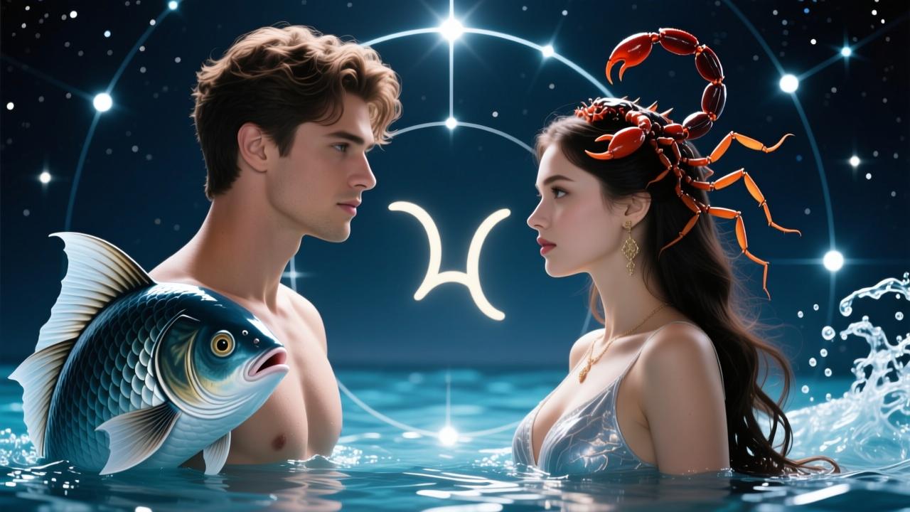 双鱼男和天蝎女为什么越相处越上头？深度解析水象灵魂共振的3个隐藏阶段与信任共建法则  第1张