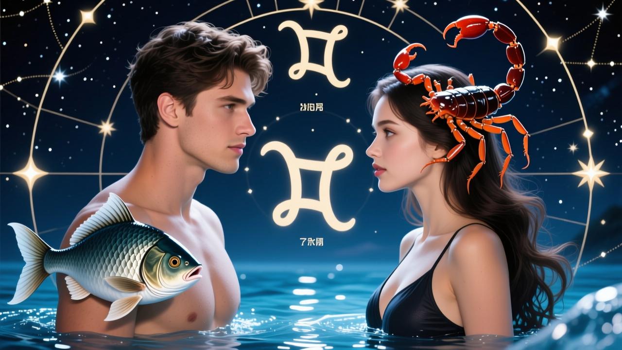 双鱼男和天蝎女为什么越相处越上头？深度解析水象灵魂共振的3个隐藏阶段与信任共建法则  第3张