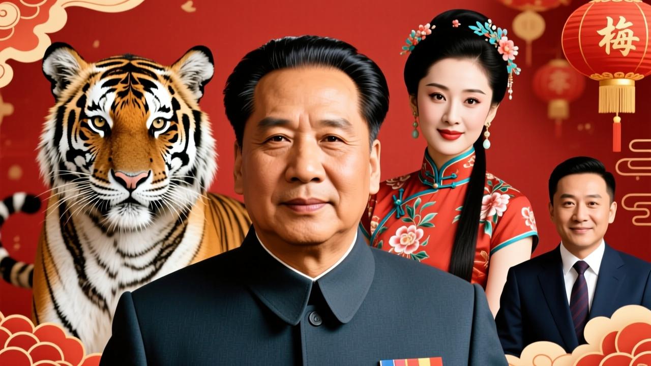 属虎的名人有哪些？揭秘毛泽东、梅兰芳、章子怡、雷军等百位虎年名人的共同特质与时代力量