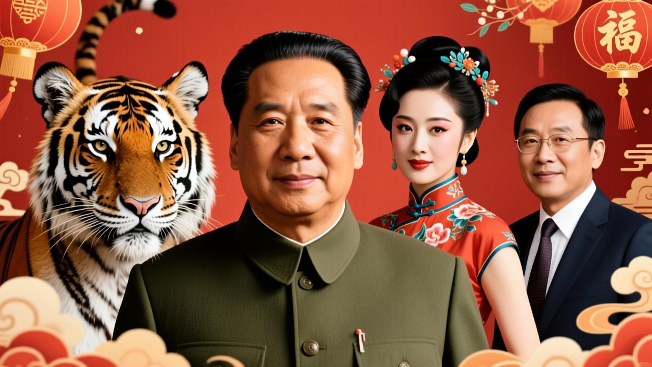 属虎的名人有哪些?揭秘毛泽东、梅兰芳、章子怡、雷军等百位虎年名人的共同特质与时代力量 第3张 属虎的名人有哪些?揭秘毛泽东、梅兰芳、章子怡、雷军等百位虎年名人的共同特质与时代力量 第3张