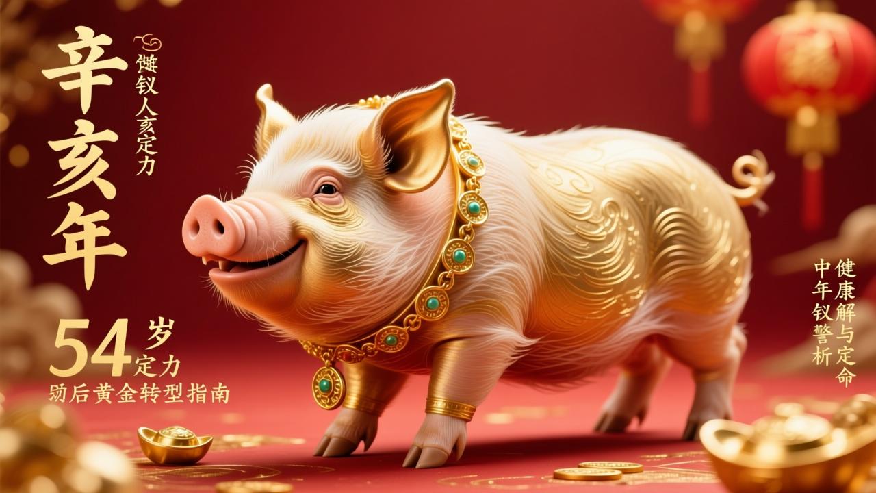 1971年属猪人命理解析:辛亥年钗钏金猪的中年定力、健康预警与54岁后黄金转型指南 第2张 1971年属猪人命理解析:辛亥年钗钏金猪的中年定力、健康预警与54岁后黄金转型指南 第2张