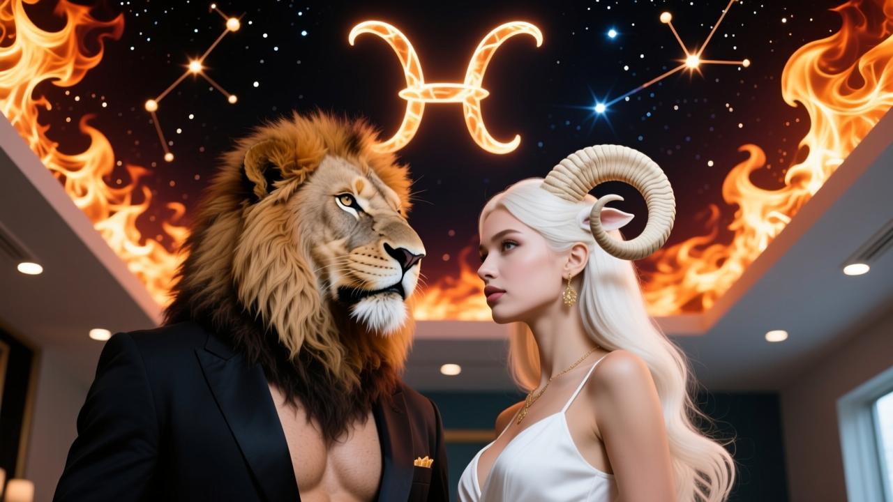 狮子男和白羊女为什么是火象天花板配对?85分高配逻辑全解析 第2张 狮子男和白羊女为什么是火象天花板配对?85分高配逻辑全解析 第2张