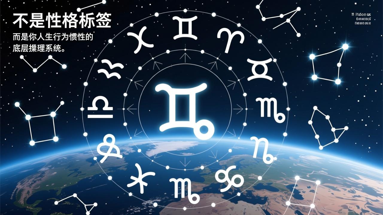 十二星座解析：不是性格标签，而是你人生行为惯性的底层操作系统  第1张