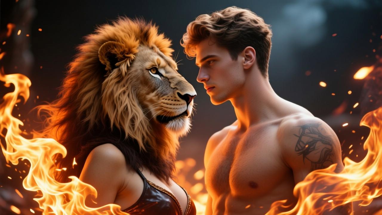 狮子女和双子男配对全解析：高火花关系如何炼成可持续的‘火-风共生体’