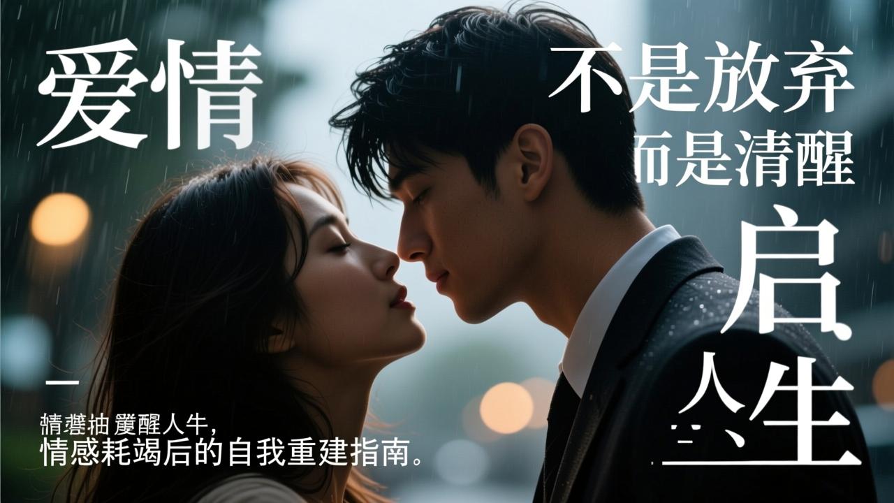 不要爱情了不是放弃，而是清醒重启人生：情感耗竭后的自我重建指南