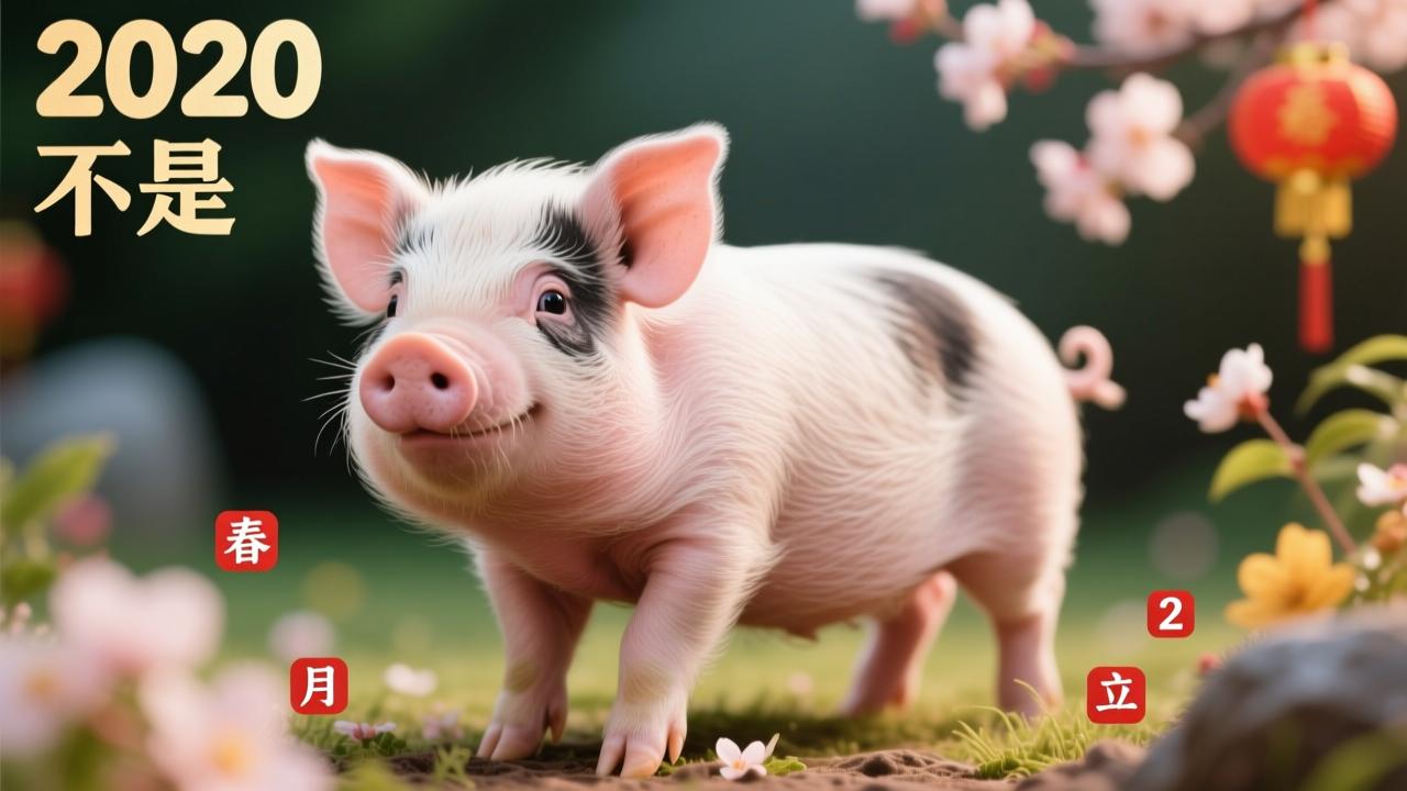 2020年属什么？不是看年份而是看立春！出生在1月1日-2月4日的人其实属猪  第3张