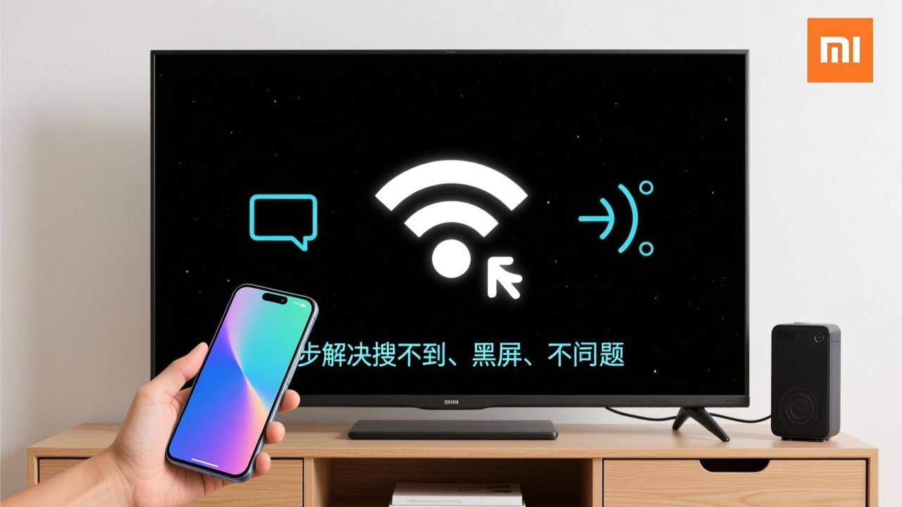 小米电视如何投屏?3步解决搜不到、黑屏、不同步问题,轻松实现手机到大屏无缝连接 第3张 小米电视如何投屏?3步解决搜不到、黑屏、不同步问题,轻松实现手机到大屏无缝连接 第3张