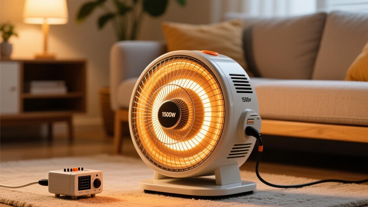小太阳功率怎么选？1500W费电吗？一篇看懂取暖器功率与省电安全全攻略  第3张