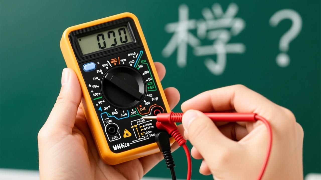 万用表怎么测电阻？手把手教你精准测量避免常见错误  第3张