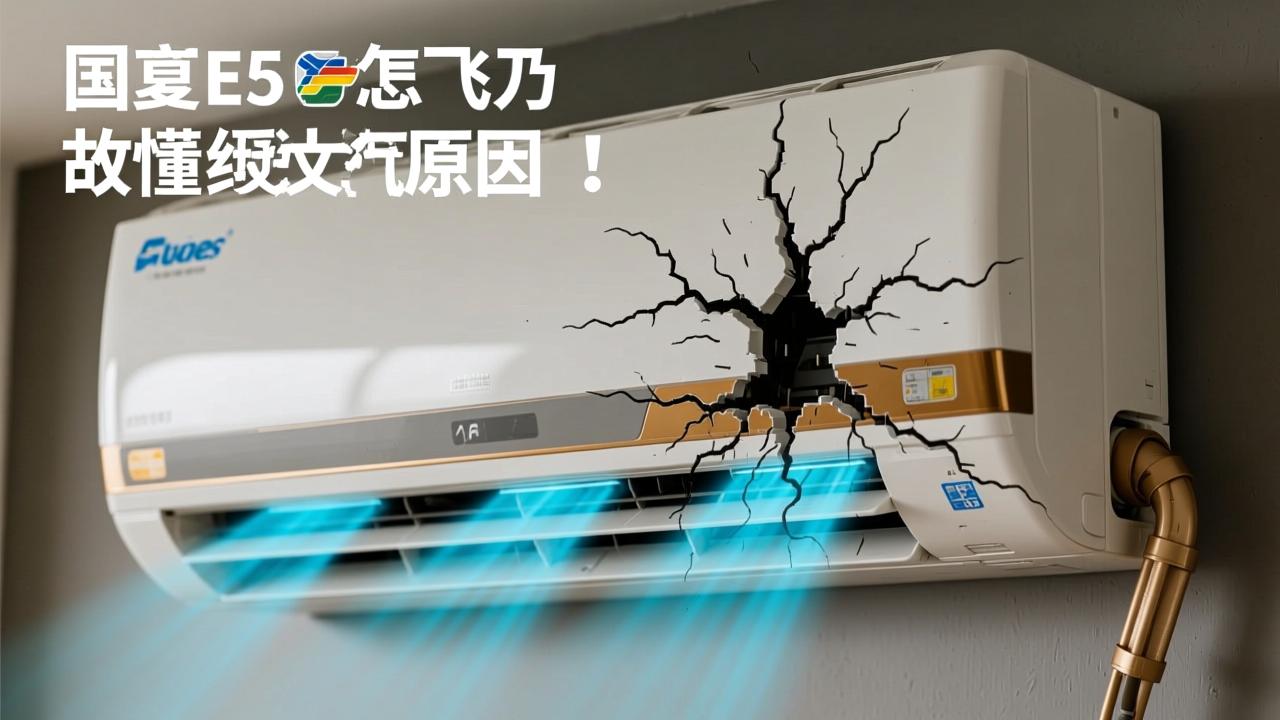 格力空调显示E5怎么办?一文读懂故障原因与自救方法 第2张 格力空调显示E5怎么办?一文读懂故障原因与自救方法 第2张