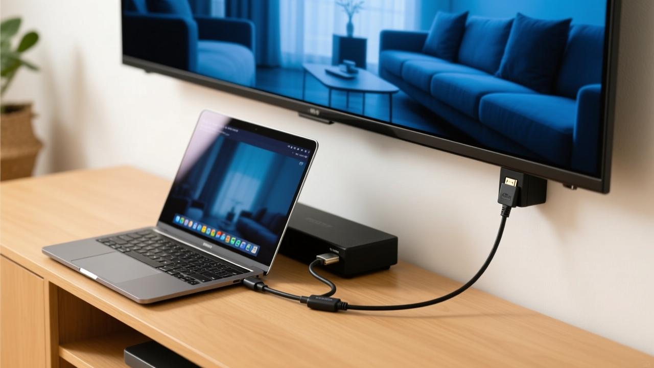 笔记本连接电视怎么设置？一文搞定HDMI/Type-C无线投屏全步骤