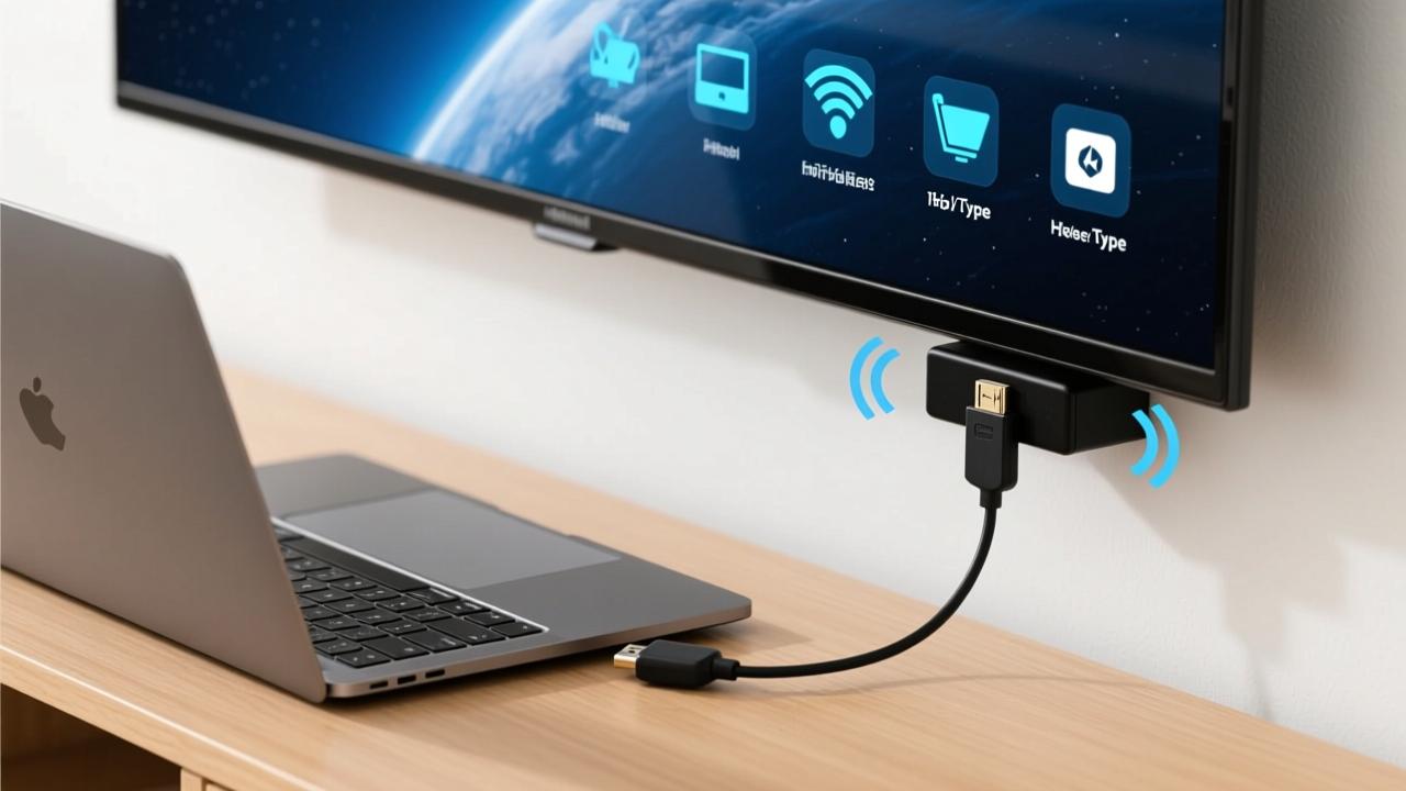 笔记本连接电视怎么设置?一文搞定HDMI/Type-C无线投屏全步骤 第3张 笔记本连接电视怎么设置?一文搞定HDMI/Type-C无线投屏全步骤 第3张