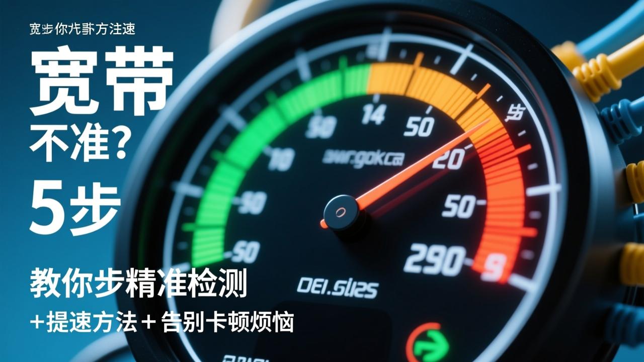 电信宽带测速不准?教你5步精准检测+提速方法,告别卡顿烦恼 第2张 电信宽带测速不准?教你5步精准检测+提速方法,告别卡顿烦恼 第2张