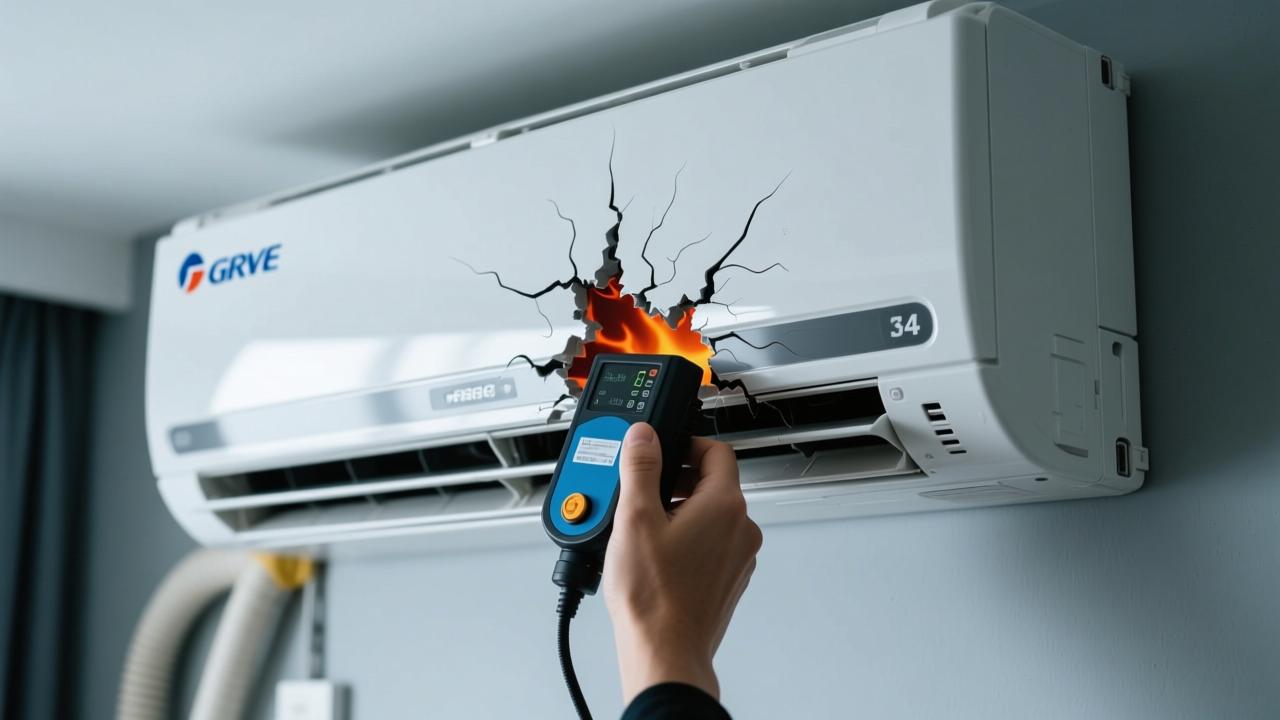 格力空调E4故障怎么办?快速解决过热保护问题,避免压缩机损坏 第2张 格力空调E4故障怎么办?快速解决过热保护问题,避免压缩机损坏 第2张