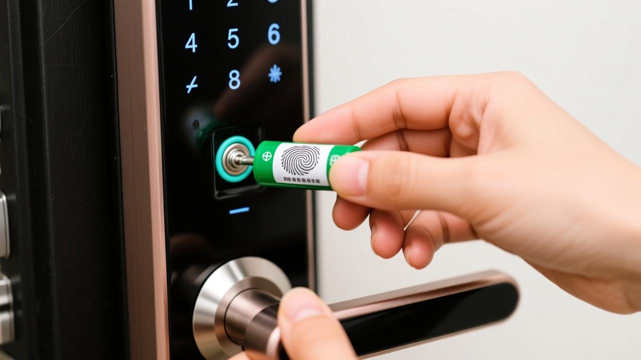指纹锁怎么换电池？手把手教你轻松更换，避免被关门外的尴尬  第2张