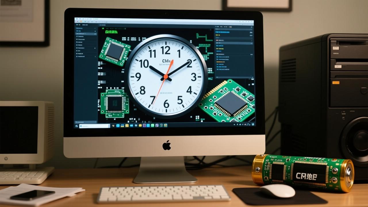 电脑时间不准怎么办?一招解决自动校准失败与CMOS电池问题 第4张 电脑时间不准怎么办?一招解决自动校准失败与CMOS电池问题 第4张
