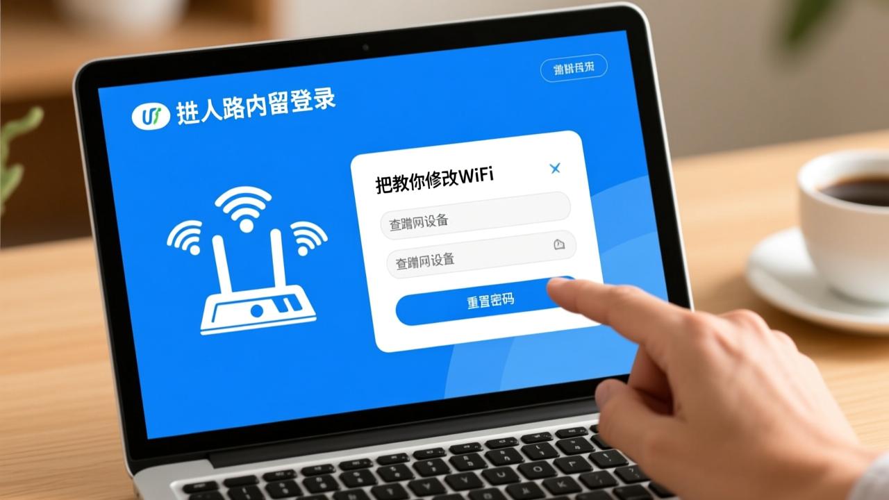 轻松进入路由器登录界面:手把手教你修改WiFi设置、查蹭网设备、重置密码 第1张 轻松进入路由器登录界面:手把手教你修改WiFi设置、查蹭网设备、重置密码 第1张