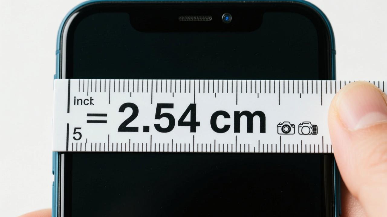 一英寸多大？揭秘1英寸等于2.54厘米及它在手机、屏幕、相机中的真实含义