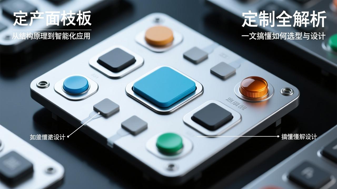 薄膜开关面板定制全解析：从结构原理到智能化应用，一文搞懂如何选型与设计  第3张