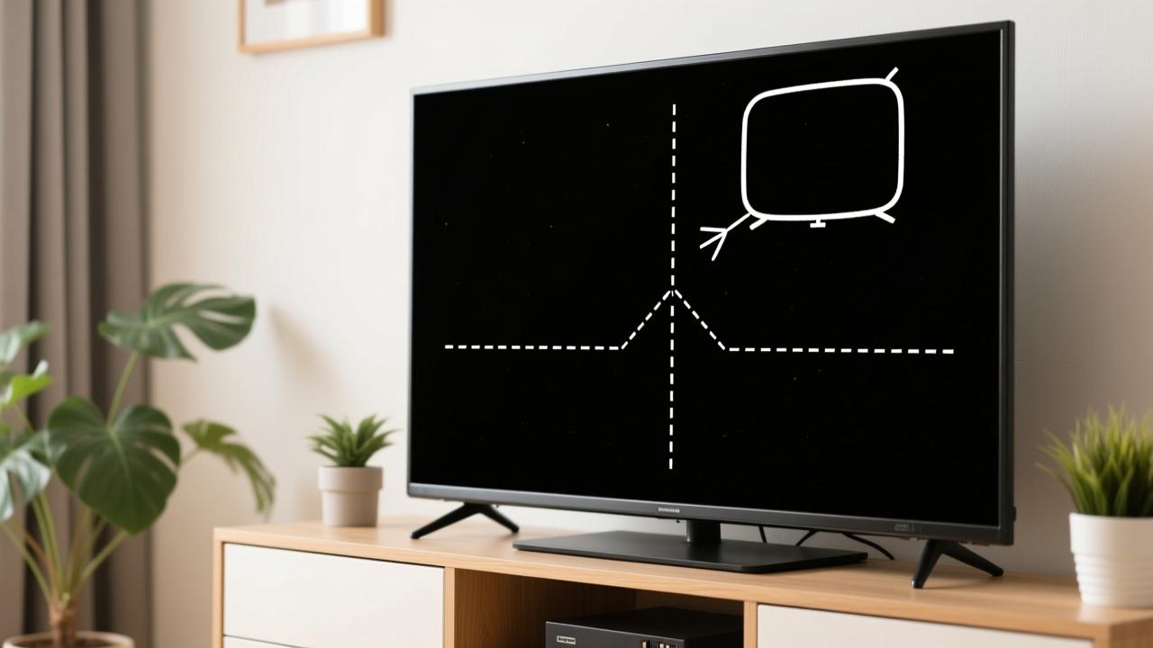 电视没信号怎么办？5步快速解决黑屏、无信号、有声无画问题