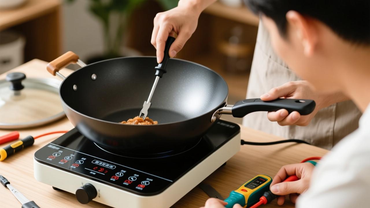 电炒锅维修不求人：掌握这些技巧自己轻松修好不加热、温控失灵等问题  第1张