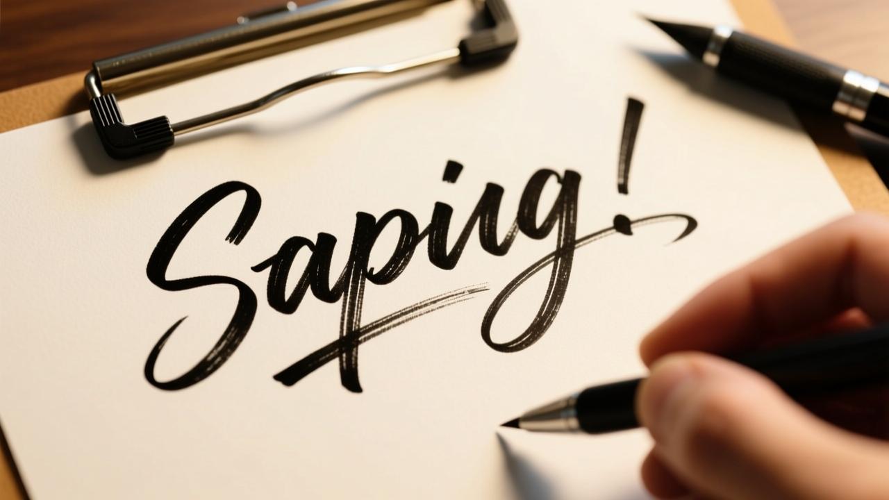 哪个手写字最好看？选对字体风格和书写工具，轻松写出舒服又个性的手写体