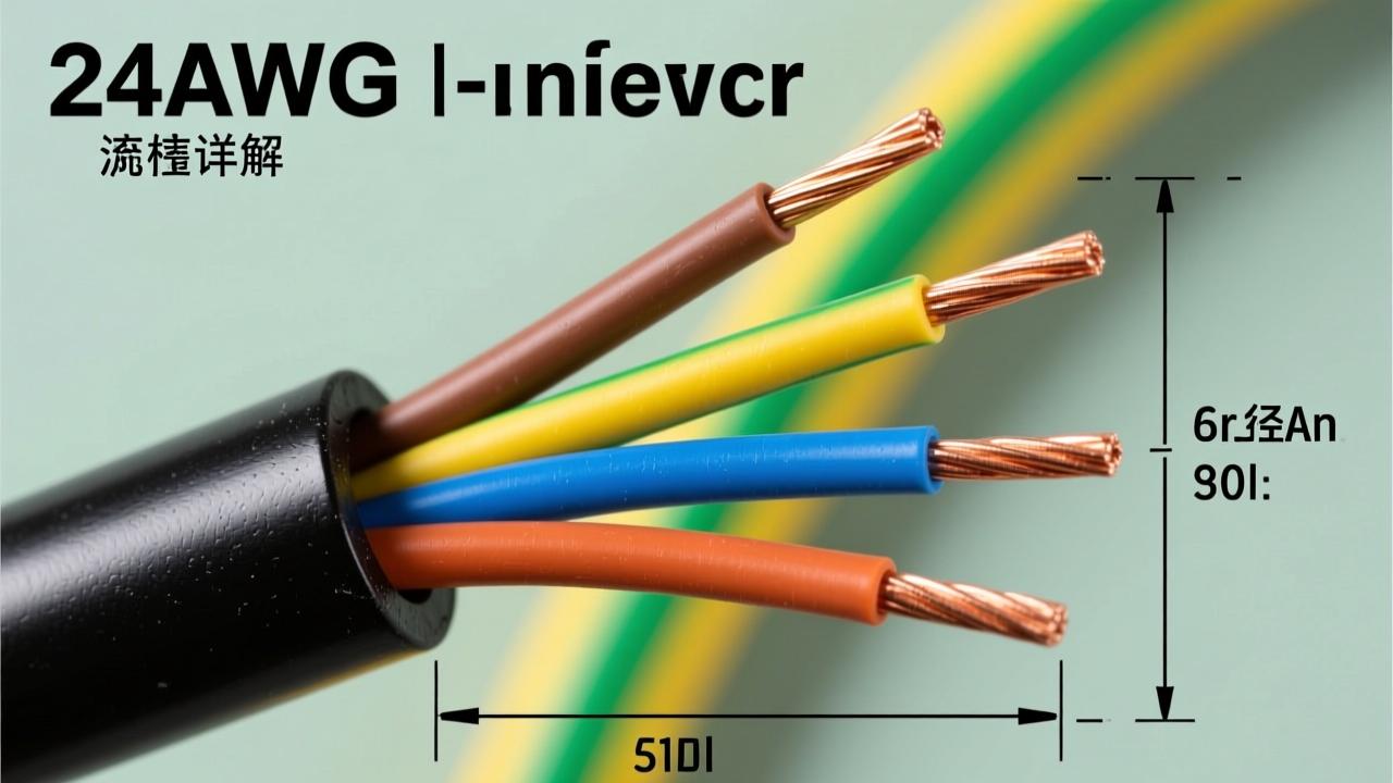 24AWG电线规格详解：载流量、线径标准与实际应用场景全解析  第3张