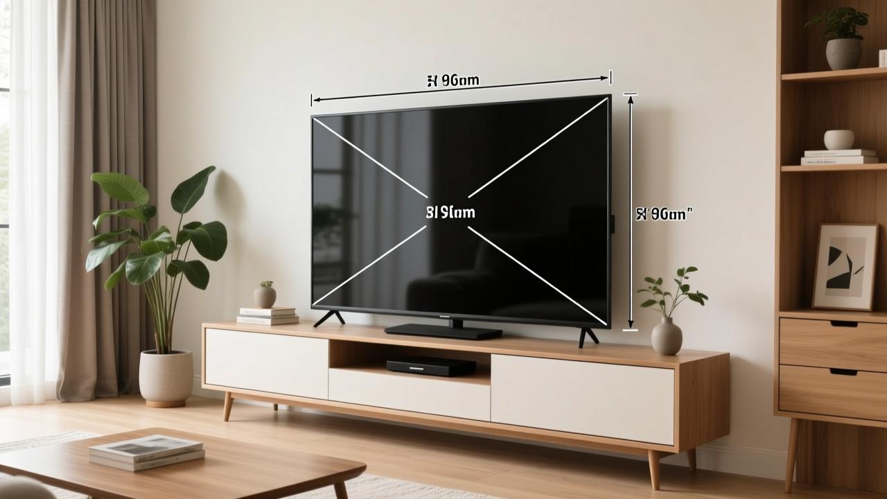 电视尺寸怎么算才合适？对角线、观看距离与空间搭配全解析  第2张