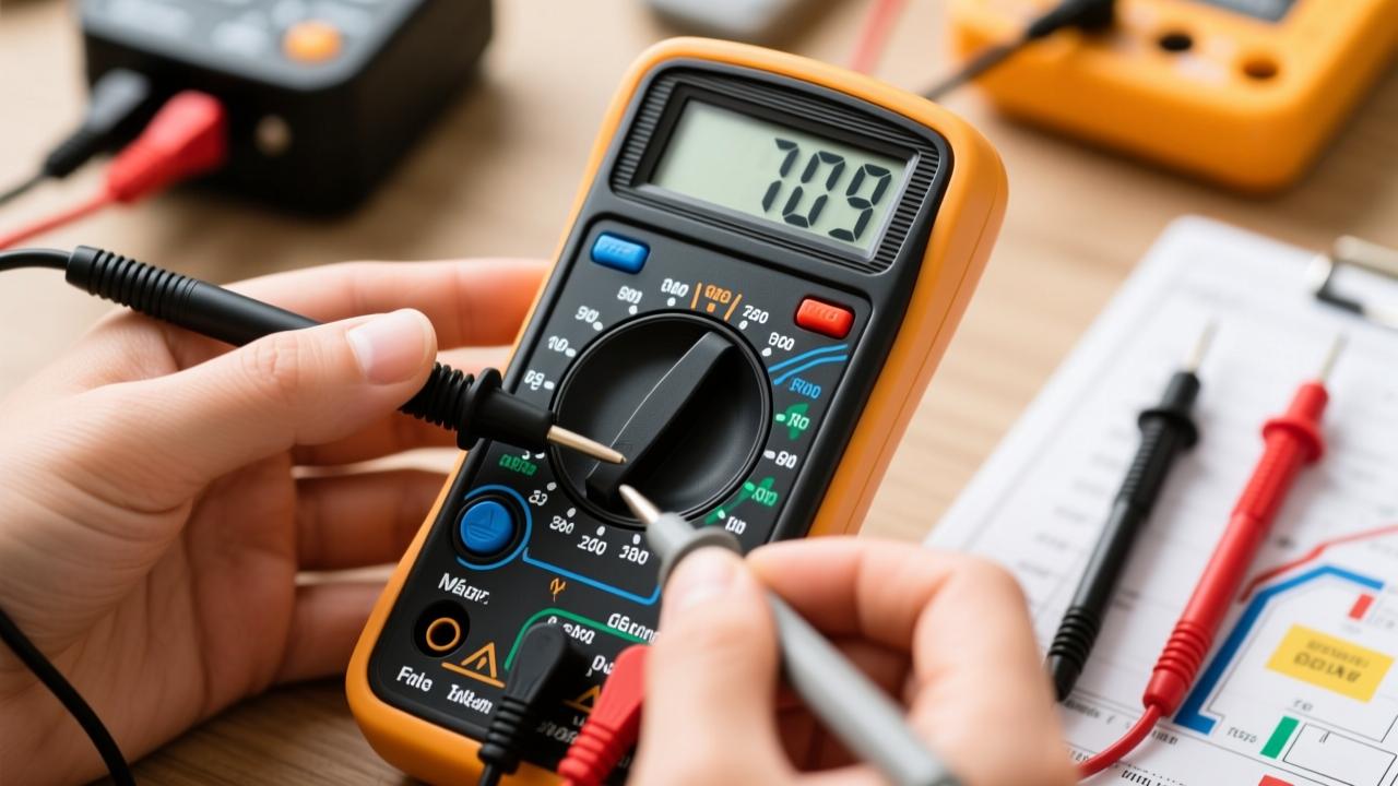 万用表如何使用?新手入门全攻略,轻松掌握电压电流电阻测量技巧