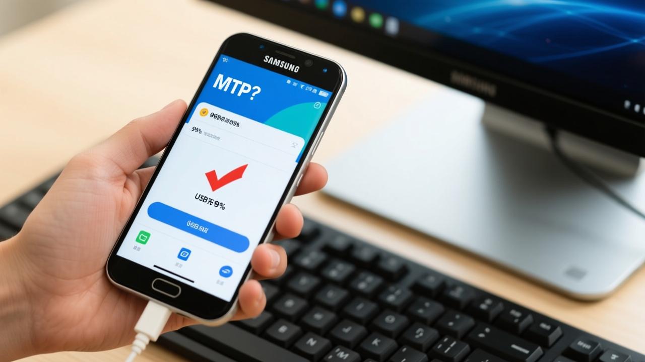 三星手机连接电脑失败怎么办?手把手解决MTP不识别、USB无反应、传不了文件等99%常见问题 第1张 三星手机连接电脑失败怎么办?手把手解决MTP不识别、USB无反应、传不了文件等99%常见问题 第1张