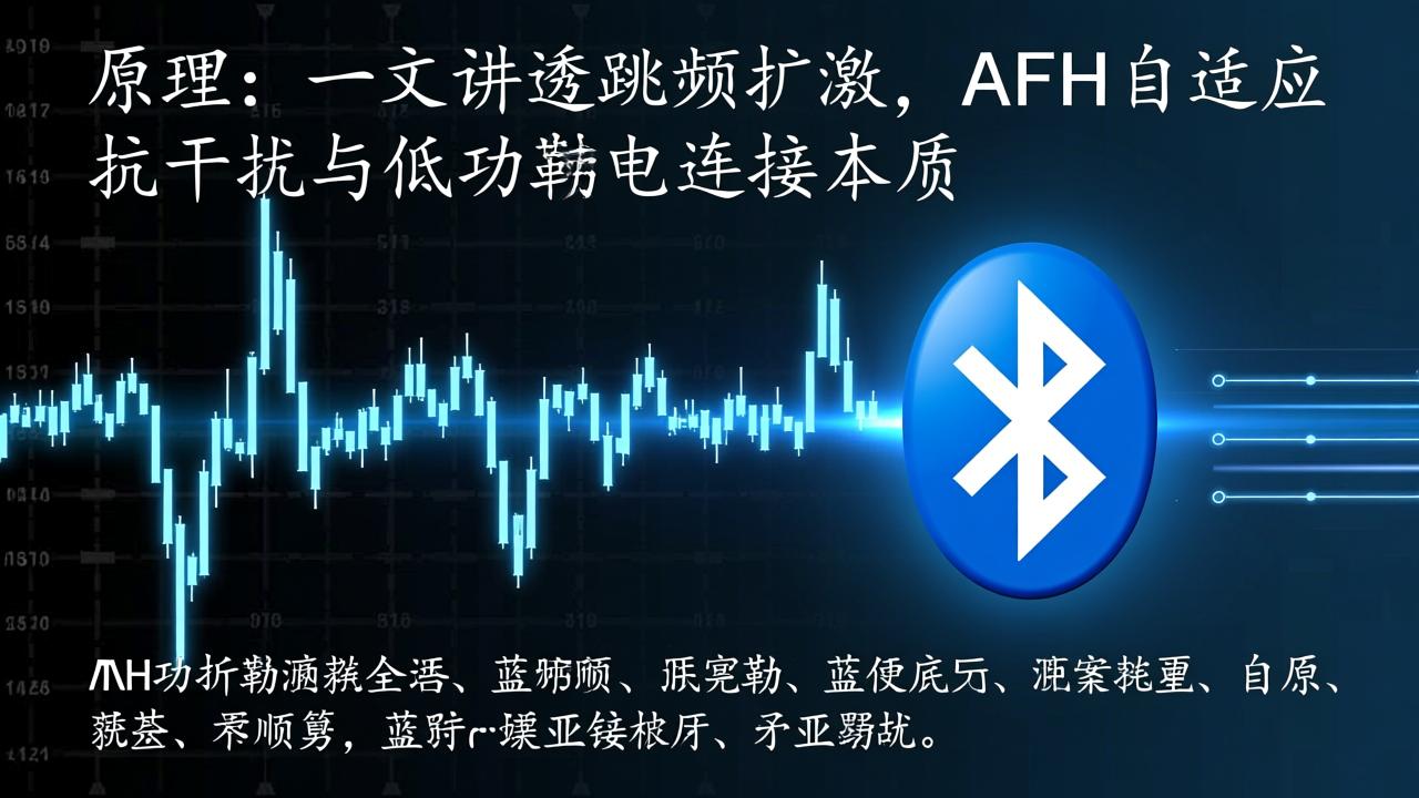 蓝牙是什么原理:一文讲透跳频扩频、AFH自适应抗干扰与低功耗连接本质 第1张 蓝牙是什么原理:一文讲透跳频扩频、AFH自适应抗干扰与低功耗连接本质 第1张
