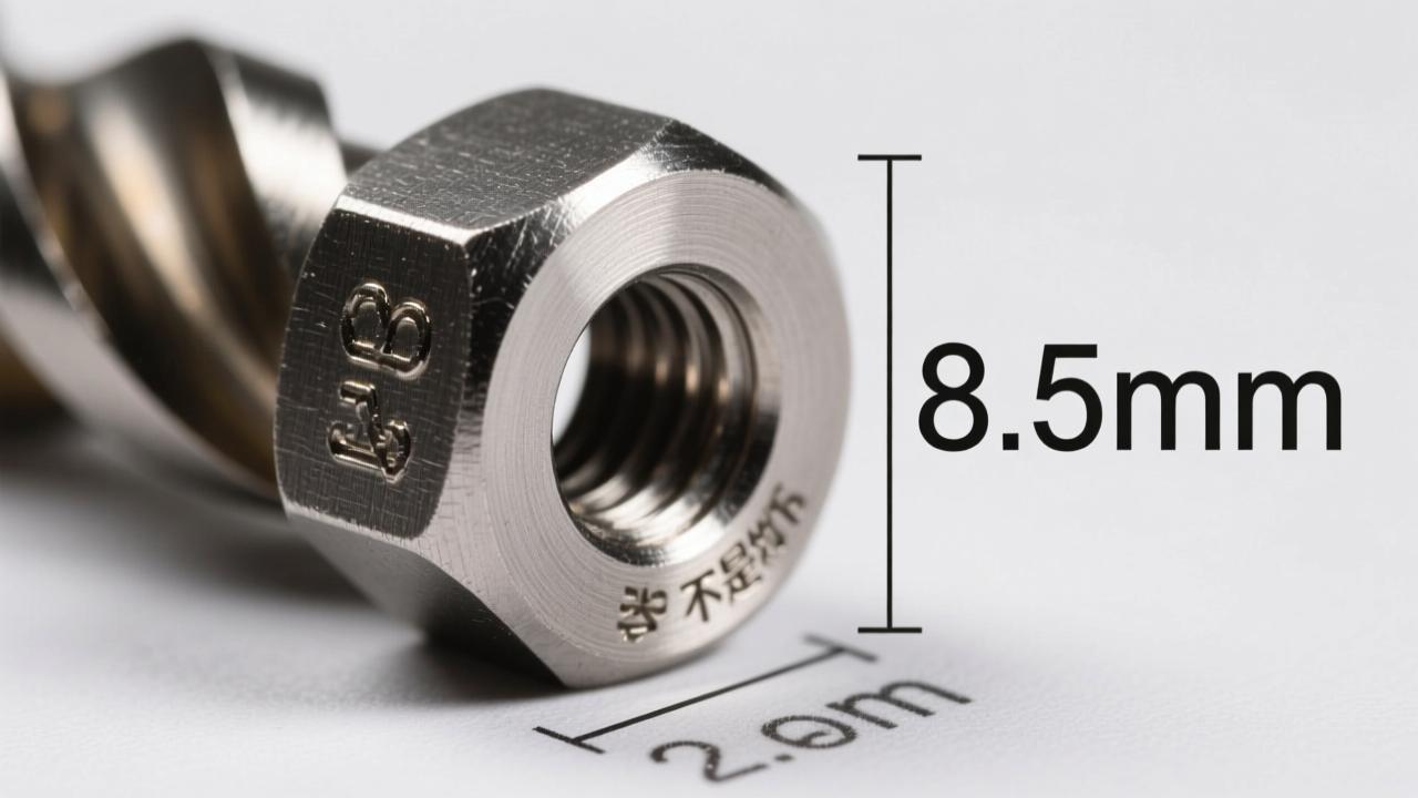M10底孔直径标准全解析：8.5mm不是死数，不同材质/丝锥/公差下精准取值指南  第1张