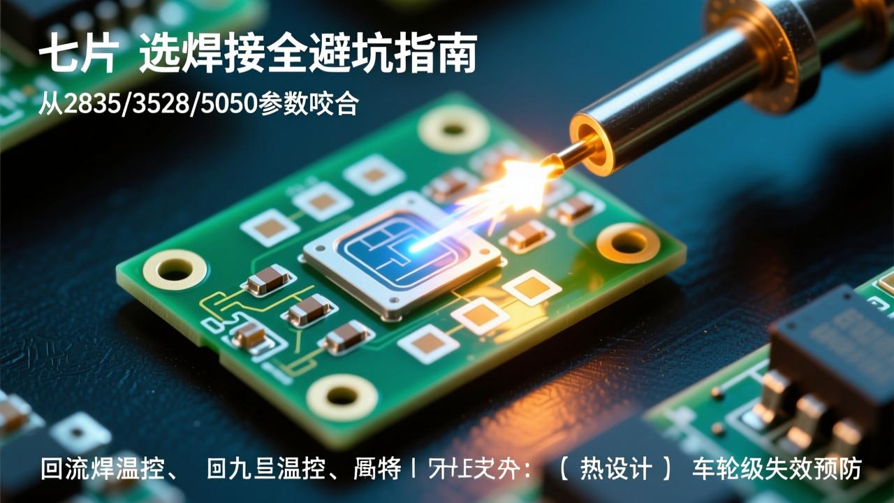 贴片发光二极管选型与焊接全避坑指南:从2835/3528/5050参数咬合、回流焊温控、热设计到车规级失效预防 第2张 贴片发光二极管选型与焊接全避坑指南:从2835/3528/5050参数咬合、回流焊温控、热设计到车规级失效预防 第2张