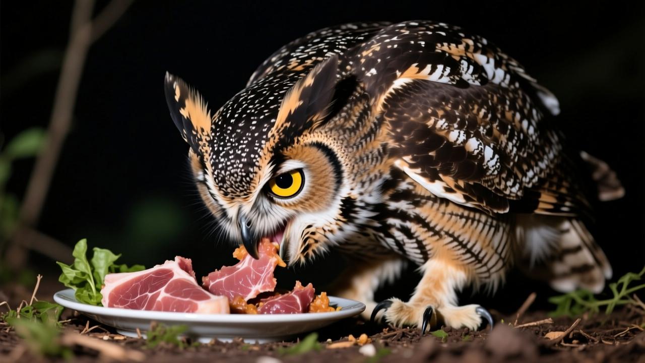 猫头鹰吃什么?揭秘夜之猎手的肉食菜单与生态作用 第2张 猫头鹰吃什么?揭秘夜之猎手的肉食菜单与生态作用 第2张